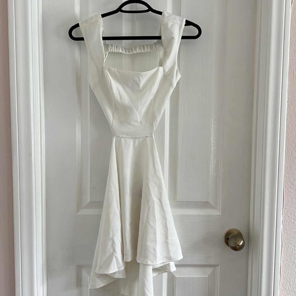 Brand new White backless dress